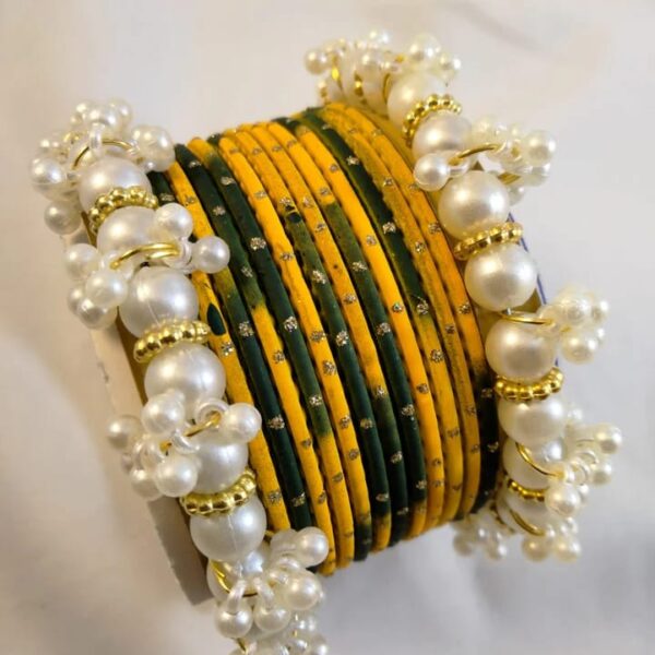 Pearl bangles sets