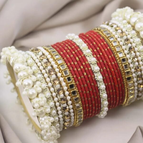 Pearl bangles sets