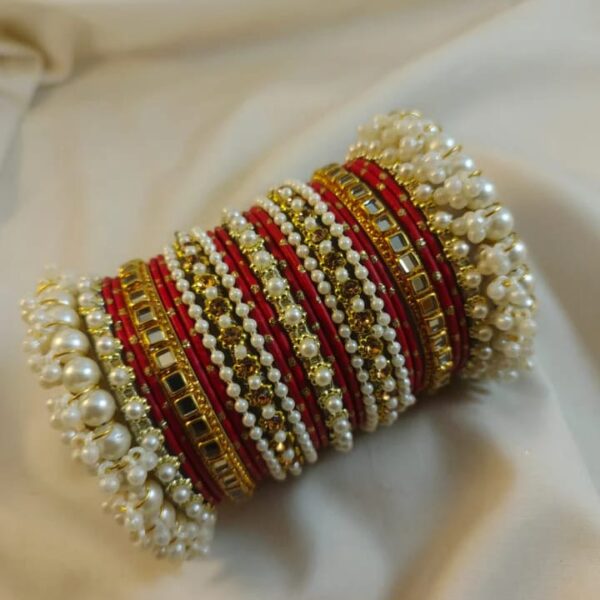 Pearl bangles sets