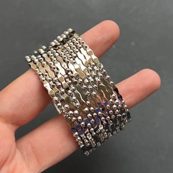 Steel bangles