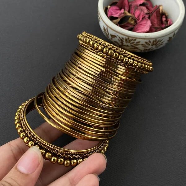 Steel Bangles Set
