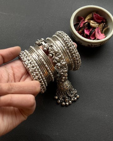 Steel Bangles Set