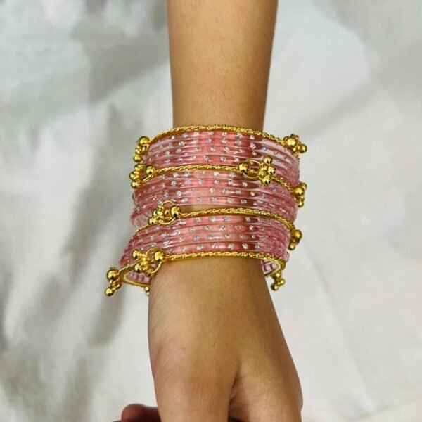 Glass bangles set